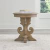 Magnolia Manor 3 Piece Round Cocktail Table Set in Weathered Bisque Finish by Liberty Furniture - LIB-244N-OT-3PCS - Image 3 of 0