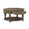 Magnolia Manor Round Cocktail Table in Weathered Bisque Finish by Liberty Furniture - LIB-244N-OT1011 - Image 3 of 0