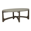 Cascade 3 Piece Oval Cocktail Table Set in Wirebrush Rustic Brown Finish by Liberty Furniture - LIB-292-OT-3PCS - Image 3 of 0