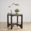 Cascade 3 Piece Oval Cocktail Table Set in Wirebrush Rustic Brown Finish by Liberty Furniture - LIB-292-OT-3PCS - Image 5 of 0