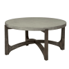 Cascade 3 Piece Round Cocktail Table Set in Wirebrush Rustic Brown Finish by Liberty Furniture - LIB-292-OT-O3PCS - Image 4 of 0
