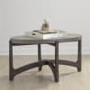 Cascade Oval Cocktail Table in Wire Brush Rustic Brown Finish by Liberty Furniture - 292-OT1010 - Image 1 of 0