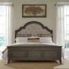 Paradise Valley Upholstered Bed 6 Piece Bedroom Set in Saddle Brown Finish by Liberty Furniture - LIB-297-BR-QUBDMN - Image 2 of 0