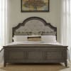 Paradise Valley Upholstered Bed 6 Piece Bedroom Set in Saddle Brown Finish by Liberty Furniture - LIB-297-BR-QUBDMN - Image 3 of 0