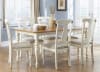 Ocean Isle 5 Piece Splat Back Side Chairs Dining Set in Bisque with Natural Pine Finish by Liberty Furniture - 303-T3872 - Image 3 of 0
