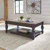 Ocean Isle Rectangular Cocktail Table in Slate and Weathered Pine Finish by Liberty Furniture - 303G-OT1010 - Image 1 of 0