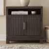 Modern Edge Upholstered Bed 6 Piece Bedroom Set in Caffe Finish by Liberty Furniture - 313-BR-QUBDMN - Image 5 of 0