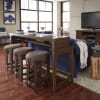 Aspen Skies 4 Piece Console Bar Table Set in Russet Brown Finish by Liberty Furniture - LIB-316-OT-O4PCS - Image 1 of 0