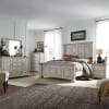 Big Valley Panel Bed 6 Piece Bedroom Set in Whitestone Finish by Liberty Furniture - 361W-BR-QPBDMN - Image 1 of 0