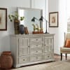 Big Valley Panel Bed 6 Piece Bedroom Set in Whitestone Finish by Liberty Furniture - 361W-BR-QPBDMN - Image 4 of 0