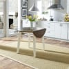Thornton 3 Piece Drop Leaf Table Dining Set in Cream Finish with Brown Top by Liberty Furniture - 364-CD-3DLS - Image 3 of 0