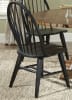 Hearthstone 7 Piece Rectangular Leg Table with Windsor Chairs in Rustic Oak Finish by Liberty Furniture - 382-DR-7RLS - Image 4 of 0