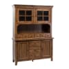 Hearthstone Ridge Hutch and Buffet in Tobacco and Black Finish by Liberty Furniture - LIB-382-DR-HB - Image 1 of 0