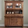Hearthstone Ridge Hutch and Buffet in Tobacco and Black Finish by Liberty Furniture - LIB-382-DR-HB - Image 2 of 0