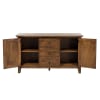 Hearthstone Ridge Hutch and Buffet in Tobacco and Black Finish by Liberty Furniture - LIB-382-DR-HB - Image 3 of 0