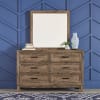 Ridgecrest Storage Bed 6 Piece Bedroom Set in Cobblestone Finish by Liberty Furniture - 384-BR-QSBDMN - Image 5 of 0