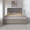 Modern Farmhouse Panel Bed 6 Piece Bedroom Set in Distressed Dusty Charcoal Finish by Liberty Furniture - 406-BR-QPBDMN - Image 3 of 0