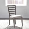 Modern Farmhouse Trestle Table 5 Piece Mixed Chairs Dining Set in Dusty Charcoal Finish by Liberty Furniture - 406-DR-5 - Image 5 of 0