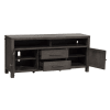 Modern Farmhouse 66 Inch Entertainment Console in Dusty Charcoal Finish by Liberty Furniture - 406-TV66 - Image 2 of 0