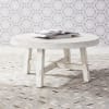 Modern Farmhouse Splay Leg Round Cocktail Table in Flea Market White Finish by Liberty Furniture - 406W-OT1013 - Image 2 of 0