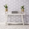 Modern Farmhouse Splay Leg Round Cocktail Table in Flea Market White Finish by Liberty Furniture - 406W-OT1013 - Image 5 of 0