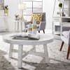 Modern Farmhouse Console Table in Flea Market White Finish by Liberty Furniture - 406W-OT7837 - Image 3 of 0