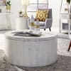 Modern Farmhouse Console Table in Flea Market White Finish by Liberty Furniture - 406W-OT7837 - Image 4 of 0