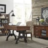 Arlington House Open Bookcase in Cobblestone Brown Finish by Liberty Furniture - LIB-411-HO201 - Image 3 of 0