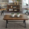 Arlington House Open Bookcase in Cobblestone Brown Finish by Liberty Furniture - LIB-411-HO201 - Image 4 of 0