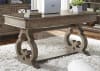 Simply Elegant 60 Inch Writing Desk in Heathered Taupe Finish by Liberty Furniture - 412-HO111 - Image 1 of 0