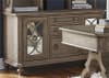 Simply Elegant 60 Inch Writing Desk in Heathered Taupe Finish by Liberty Furniture - 412-HO111 - Image 4 of 0