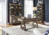 Simply Elegant Credenza with Hutch in Heathered Taupe Finish by Liberty Furniture - 412-HO131 - Image 2 of 0