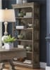 Simply Elegant Bookcase in Heathered Taupe Finish by Liberty Furniture - 412-HO201 - Image 1 of 0