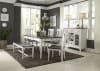 Allyson Park Sideboard in Wirebrushed White Finish with Wire Brushed Charcoal Top by Liberty Furniture - 417-BR31 - Image 4 of 0