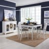 Allyson Park Gathering Counter Height Table 5 Piece Dining Set in Wirebrushed White w/ Charcoal Top Finish by Liberty Furniture - LIB-417-DR-5GTS - Image 1 of 0