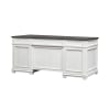 Allyson Park Desk in Wirebrushed White Finish by Liberty Furniture - 417-HOJ-DSK - Image 4 of 0