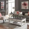 Allyson Park 3 Piece Rectangular Cocktail Table Set in Wirebrushed White w/ Charcoal Top Finish by Liberty Furniture - LIB-417-OT-3PCS - Image 1 of 0