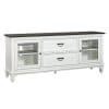 Allyson Park 72 Inch Entertainment TV Stand in Wirebrushed White Finish by Liberty Furniture - 417-TV72 - Image 2 of 0