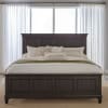 Allyson Park Panel Bed in Wirebrushed Black Forest Finish with Ember Gray Tops by Liberty Furniture - 417B-BR-QPB - Image 1 of 0