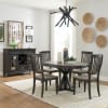 Allyson Park Buffet in Wirebrushed Black Forest Finish with Ember Gray Tops by Liberty Furniture - 417B-CB5444 - Image 2 of 0