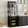 Heatherbrook Leaning Bunching Bookcase in Charcoal and Ash Finish by Liberty Furniture - 422-HO201 - Image 1 of 0