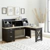 Heatherbrook Leaning Bunching Bookcase in Charcoal and Ash Finish by Liberty Furniture - 422-HO201 - Image 3 of 0