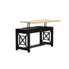 Heatherbrook Leaning Bunching Bookcase in Charcoal and Ash Finish by Liberty Furniture - 422-HO201 - Image 4 of 0