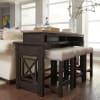 Heatherbrook 4 Piece Console Bar Table Set in Charcoal & Ash Finish by Liberty Furniture - LIB-422-OT-4PCS - Image 1 of 0