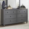 Cottage View Twin Panel Bed in Dark Gray Finish by Liberty Furniture - LIB-423-YBR-TPB - Image 3 of 0