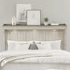 Ivy Hollow Mantle Storage Bed 6 Piece Bedroom Set in Weathered Linen Finish with Dusty Taupe Tops by Liberty Furniture - 457-BR-QMSDMN - Image 3 of 0