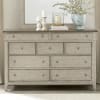 Ivy Hollow Accent Cabinet in Weathered Linen Finish with Dusty Taupe Tops by Liberty Furniture - 457-BR31 - Image 1 of 0
