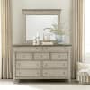 Ivy Hollow Accent Cabinet in Weathered Linen Finish with Dusty Taupe Tops by Liberty Furniture - 457-BR31 - Image 3 of 0