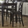 Thornton 7 Piece Gathering Counter Height Dining Set in Black Finish with Brown Top by Liberty Furniture - 464-CD-7GTS - Image 2 of 0