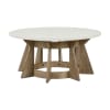 Berkley Square 3 Piece Round Cocktail Table Set in Linen and Khaki Finish by Liberty Furniture - LIB-465-OT1011-465-OT1023 - Image 2 of 0